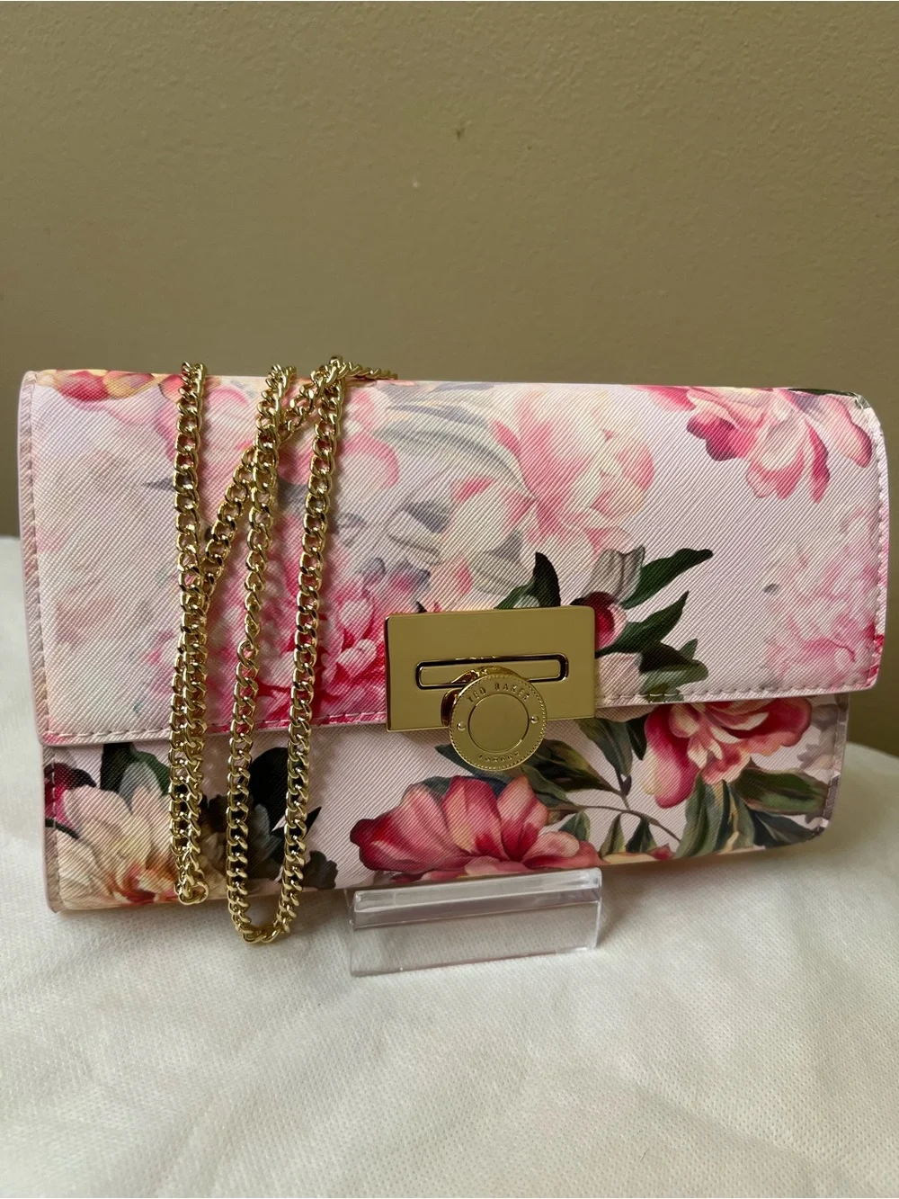 Ted Baker 3 Compartment Floral Crossbody NWT - Picture 5 of 9